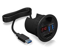 ICY IB-HUB1404 - Lettore di carte a tavola, punto di carico. Indicatore LED