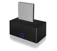 ICY BOX IB-1122-U3 SSD e hard disk docking station USB 3.0, SATA 2.5" e 3.5", nero