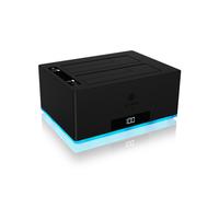 ICY BOX Docking&KlonStation SATA III 2x2.5''/3.5'', USB 3.2 Tipo-C/Tipo-A