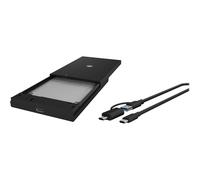 IB-200T-C3 Box esterno SSD Nero 2.5", Disk enclosure Nero, Box esterno SSD, 2.5", SATA, Seriale ATA II, Serial ATA III, 6 Gbit/s, Collegamento del dispositivo USB, Nero