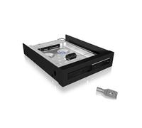 ICY BOX IB-2217ASTS 8,89 cm (3.5") Vassoio per unità di memorizzazione Nero NEW