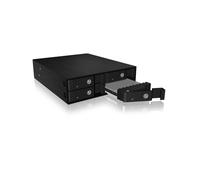 ICY BOX IB-2240SSK Vassoio per dischi da 13,3 cm (5,25 ) Nero - Nouvo