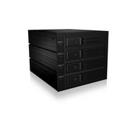 ICY BOX IB-564SSK 3x 5,25 Vassoio per unità di memorizzazione Nero (BACKPL 4XSAT