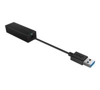 ICY BOX IB-AC501a Cablato USB Ethernet 1000 Mbit/s Nero A RJ-45 M/F USB 3.0