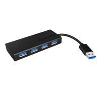 ICY IB-AC6104-B - USB 3.0 HUB 4 porte, passivo, nero