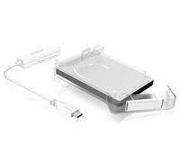 ICY IB-AC703-C - Externes 2.5'' SATA HDD/SSD Gehäuse, USB 3.0, Adapter