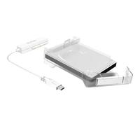 ICY IB-AC703-C - Externes 2.5'' SATA HDD/SSD Gehäuse, USB 3.0, Adapter