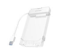 ICY BOX IB-AC703-U3 Box esterno HDD/SSD Bianco 2.5"