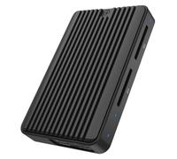Box SSD ICY BOX IB-CR602M-C31 M.2 Alluminio Nero USB-C SD 4.0 NVMe SATA