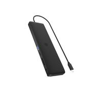 RaidSonic Icy Box Docking station DK2116-C USB-C 11-in-1 3 monitor (2xHDMI,1xDP) 4K60Hz 100W PD Nero