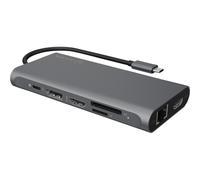 ICY IB-DK4050CPD - Docking Station/Replicatore di porte, USB tipo C, laptop