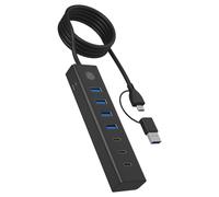 ICY BOX ib-hub1737-c3 usb 3.2 Gen 1 Hub Desktop 61065