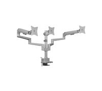 ICY BOX Supporto per monitor con supporto da tavolo per tre monitor fino a 30' (76 cm)