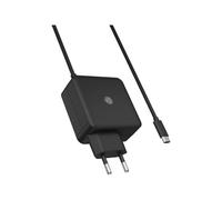 ICY PS111-PD - Caricabatterie USB, 65 W, 5 - 20 V, cavo USB tipo C, nero