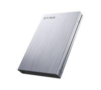 ICY BOX IB-241WP Box esterno HDD/SSD Antracite, Argento 2.5 (IcyBox External USB 3.0 enclosure for 2.5 SATA HDDs/SSDs with writ
