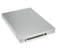 Icy Box m2u01 convertitore 1 X M.2 PCIe (NVME) SSD su 1 X 2,5 Pollici U.2 (SF 8639/32 Gbit/s) Adatto per 2230, 2242, 2260, 2280, Alluminio, Argento