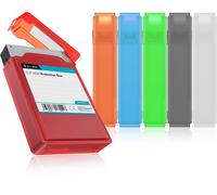 ICY BOX Set da 6 custodie per hard disk da 3,5 pollici per protezione o
