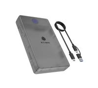ICY BOX Spade Base 388 (case SATA 2,5"/3,5"), USB 3.2 Gen 1 Type-C, fino a 5 Gbit/s, UASP, Plug & Play, senza attrezzi, LED, fino a 30 TB, IB-388-CU3