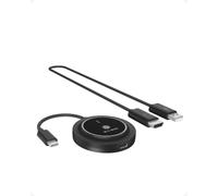ICY BOX Trasmettitore Ricevitore Wireless USB-C a HDMI, 1080p 30m, IB-WL101 | Mirroring wireless fino a 30 m, USB-C PD ricarica il notebook fino a 100 W, Full HD 1080p per riunioni e home cinema