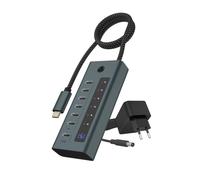 ICY Box USB 3.2 Gen 2 (3.1 Gen 2) Type-C 10000 Mbit/s, IB-HUB1457-C31