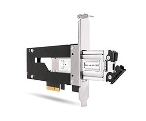 ICY DOCK Adattatore PCIe, scheda adattatore con rack rimovibile per SSD NVMe da M.2 a PCI-e 3.0/4.0 x4 per porta di espansione PCIe - ToughArmor MB840M2P-B