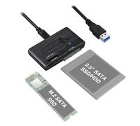 ICY DOCK MB031U-1SMB EZ Adapter - 1x 2.5 Inch SATA or 1x M.2 SATA SSD to USB 3.2