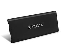 Icy Dock Case Esterna SSD M.2 NVMe, Esterno Enclosure, Adattatore per SSD NVMe M.2 PCIe 4.0 M-Key (B+M-Key) a USB-C+A 3.2 Gen 2 (10Gps) - ICYNano MB861U31-1M2B