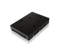 Icy Dock Convertitore adattatore SSD/HDD da 2,5'' a 3,5'', scatola del convertitore, telaio di montaggio per HDD da 2,5" o SSD SATA da 7 m/9,5 mm a 3,5" - EZ-Convert MB882SP-1S-1B