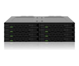Icy Dock ExpressCage MB038SP-B 8 Slot 2.5" SAS/SATA HDD/SSD Wechselrahmen per 5