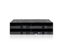 Icy Dock flexiDOCK MB524SP-B 13,3 cm (5.25 ) Pannello di supporto Nero - Nouvo