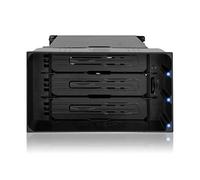 Icy Dock Alloggiamento HDD MB830SP-B – 3 x 3,5" SATA/SAS Hot-Swap, Ventilatore, Nero