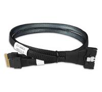 Icy Dock MB310L-B MCIO 8i SFF-TA-1016 zu 2x SlimSAS 4i SFF-8654 Cavo 0 Cavo
