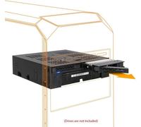 ICY DOCK Mobile Rack 2.5/3.5'' SATA ICY DOCK MB322SP-B,Alu,NERO,2x 2.5''