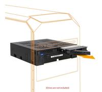 ICY DOCK Mobile Rack 2.5/3.5'' SATA ICY DOCK MB322SP-B,Alu,NERO,2x 2.5''