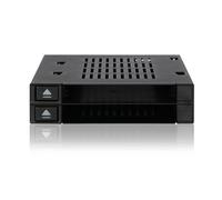 Docking station ICY DOCK MB522SP-B 2.5'', SAS/SATA HDD/SSD DOCK, nero