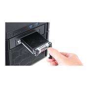 Icy Dock ToughArmor MB601M2K-1B - M.2 NVMe PCIe Hot Swap Removable Frame - Solid