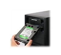 Icy Dock Alloggiamento HDD MB830SP-B – 3 x 3,5" SATA/SAS Hot-Swap, Ventilatore, Nero