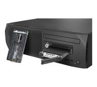 Icy Dock MB833M2K-B Box esterno SSD M.2 SAS 32 Gbit/s Nero 1x NVMe M.2 32Gbps