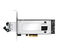 Icy Dock MB840M2P-B PCIe M.2 PCIe 3.0 Nero Argento Passivo 32 Gbit/s NVMe SATA