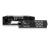 Icy Dock MB882SP-1S-3B 8,89 cm (3.5") Pannello portante 2.5" Nero Plastica 25,4