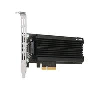 Icy Dock MB987M2P-B PCIe M.2 Nero Argento Passivo CE RoHS MB987M2P-1B