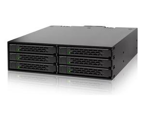 Icy Dock MB996SP-6SB 0 TB 800 g Nero ToughArmor MB996SP-6SB Rugged 6 x 2.5"