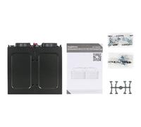 Icy Dock MB998IP-B Nero Metallo 5,7 mm 2 ventola(e) 4 cm 6 Gbit/s 8 x 2.5" SAS /