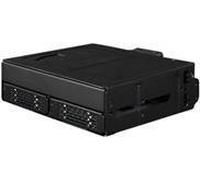 ICY DOCK ToughArmor MB105VP-B - 2 x U.2 / U.3 NVMe PCIe 4.0 SSD zu 1 x SlimSAS 8