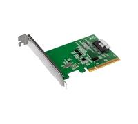 IcyDock MB409A4 SlimSAS 8i zu PCIe 4.0 x8 Adapter mit Redriver