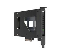 Icy Dock ToughArmor 1x 2.5" 9.5mm U.2/U.3 NVMe to PCIe 4.0 x 4 card MB111VP-B