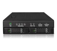 Icy Dock ToughArmor 2x 2.5"SATA HDD/SSD RAID 1 & JBOD MB902SPR-B R1