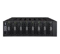Icy Dock Gabbia backplane/Rack Rimovibile in Metallo per 8 x NVMe M.2 PCIe 4.0 SSD, OCuLink SFF-8612 per alloggiamento da 5,25" - ToughArmor MB873MP-B