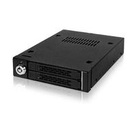 Icy Dock ToughArmor MB992SK-B Rack Rimovibile Robusto Tutto in Metallo per 2X HDD da 2,5" o SSD SATA in alloggiamenti Esterni da 3,5"