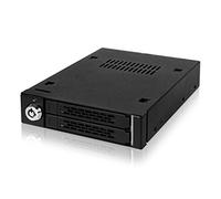 Icy Dock ToughArmor MB992SK-B Rack Rimovibile Robusto Tutto in Metallo per 2X HDD da 2,5" o SSD SATA in alloggiamenti Esterni da 3,5"